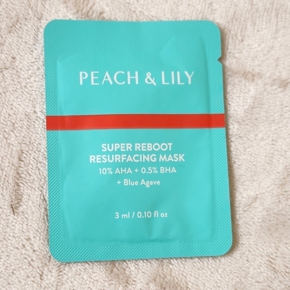Peach & Lily Bundle FULL SIZE Super Reboot Resurfacing Mask +samples siz… - Picture 13 of 15